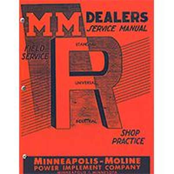 Aftermarket R5963 Service Manual Fits MinneapolisMoline R5963-RIL - main